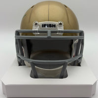 Riley Leonard Autographed Notre Dame Mini Football Helmet PSA DNA CoA