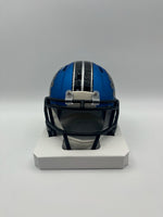 Christian Mahogany Autographed Detroit Lions Alternate Mini Football Helmet JSA CoA