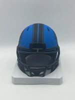 Jahmyr Gibbs Autographed Detroit Lions Mini Rave Football Helmet with Fanatics CoA