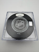 Chris Osgood Autographed & Inscribed Stanley Cup Detroit Red Wings Hockey Puck JSA CoA
