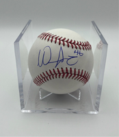 Wenceel Perez Autographed Rawlings Official Major League Baseball JSA CoA.
