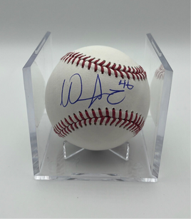 Wenceel Perez Autographed Rawlings Official Major League Baseball JSA CoA