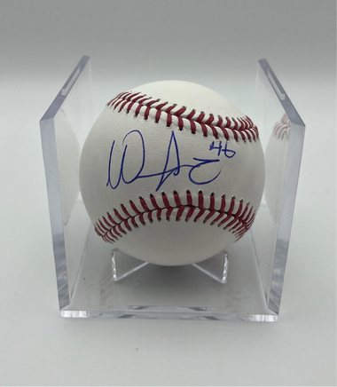 Wenceel Perez Autographed Rawlings Official Major League Baseball JSA CoA.