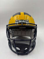 Zak Zinter Autographed Michigan Wolverines Full-Size Replica Football Helmet JSA CoA