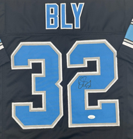 Dré Bly Autographed Detroit Lions Black Custom Football Jersey JSA CoA