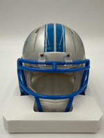 Isaac TeSlaa Autographed Detroit Lions Mini Football Helmet JSA CoA