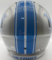Jameson Williams and Sam LaPorta Autographed Detroit Lions Speed Full-Size Replica Football Helmet Beckett CoA