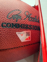 Jahmyr Gibbs Autographed Authentic The Duke Official Game Ball Football with Fanatics CoA