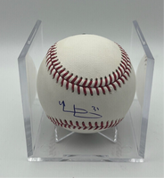 Riley Greene Autographed Rawlings Official Major League Baseball Fanatics CoA