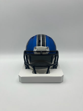 Ndamukong Suh Autographed Detroit Lions Speed Alternate Mini Football Helmet Beckett CoA.