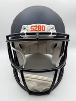 Bo Nix Autographed Denver Broncos Full-Size Authentic Football Helmet Beckett CoA