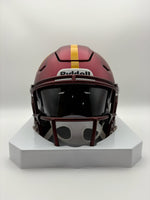 Mike Sainristil Autographed Washington Commanders Midi Mid Size Football Helmet JSA CoA