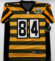 Antonio Brown Autographed Pittsburgh Steelers Bumblebee Football Jersey.
