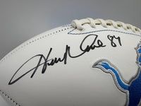 Herman Moore Detroit Lions Autographed Football W/ JSA CoA