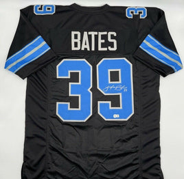 Jake Bates Signed Autographed Custom Detroit Lions Jersey Black Beckett CoA