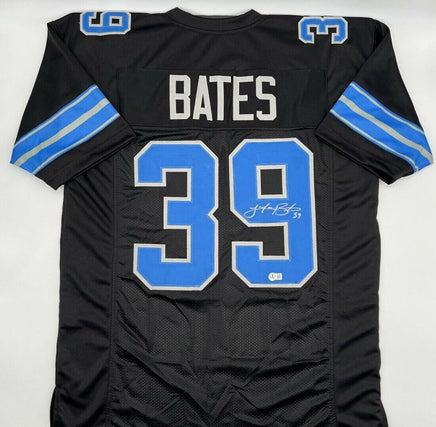 Jake Bates Signed Autographed Custom Detroit Lions Jersey Black Beckett CoA