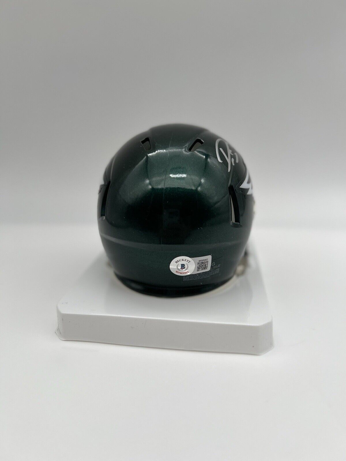 Darius Slay Signed Philadelphia Eagles Mini Speed Helmet  Beckett CoA