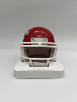 Will Shields Signed Speed Mini Helmet HOF 15 Script KC Chiefs Beckett Cert
