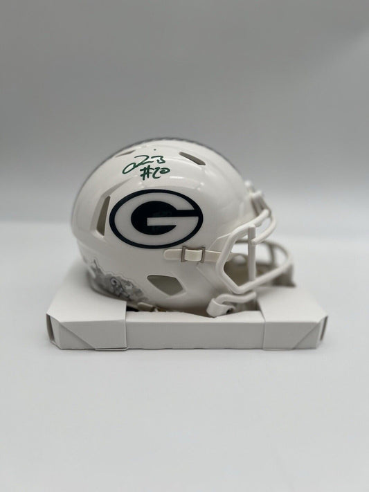 Javon Bullard Signed Salute To Service Mini Green Bay Packers JSA WITNESS 