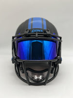 Barry Sanders Autographed Detroit Lions Eclipse Speed Full Size Helmet - SS CoA