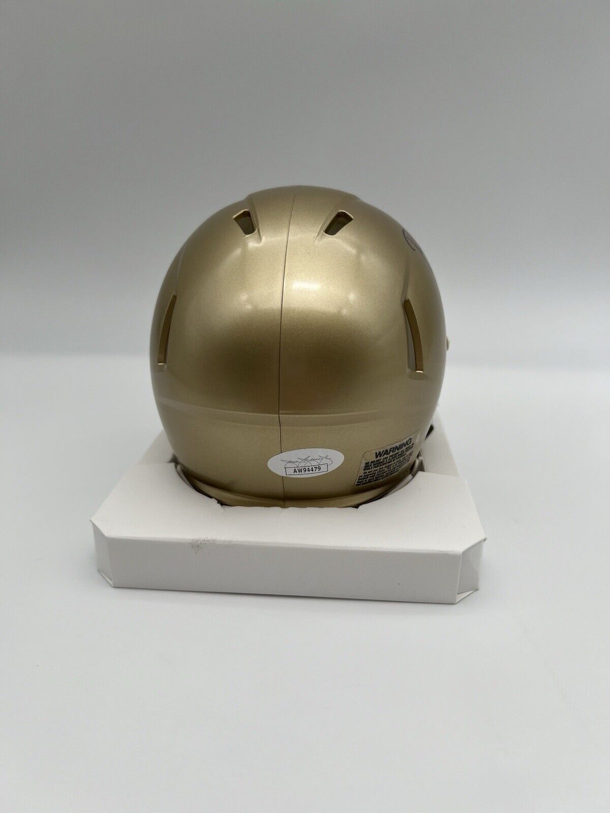 Rylie Mills Autographed  Notre Dame Fighting Irish Mini Helmet JSA COA