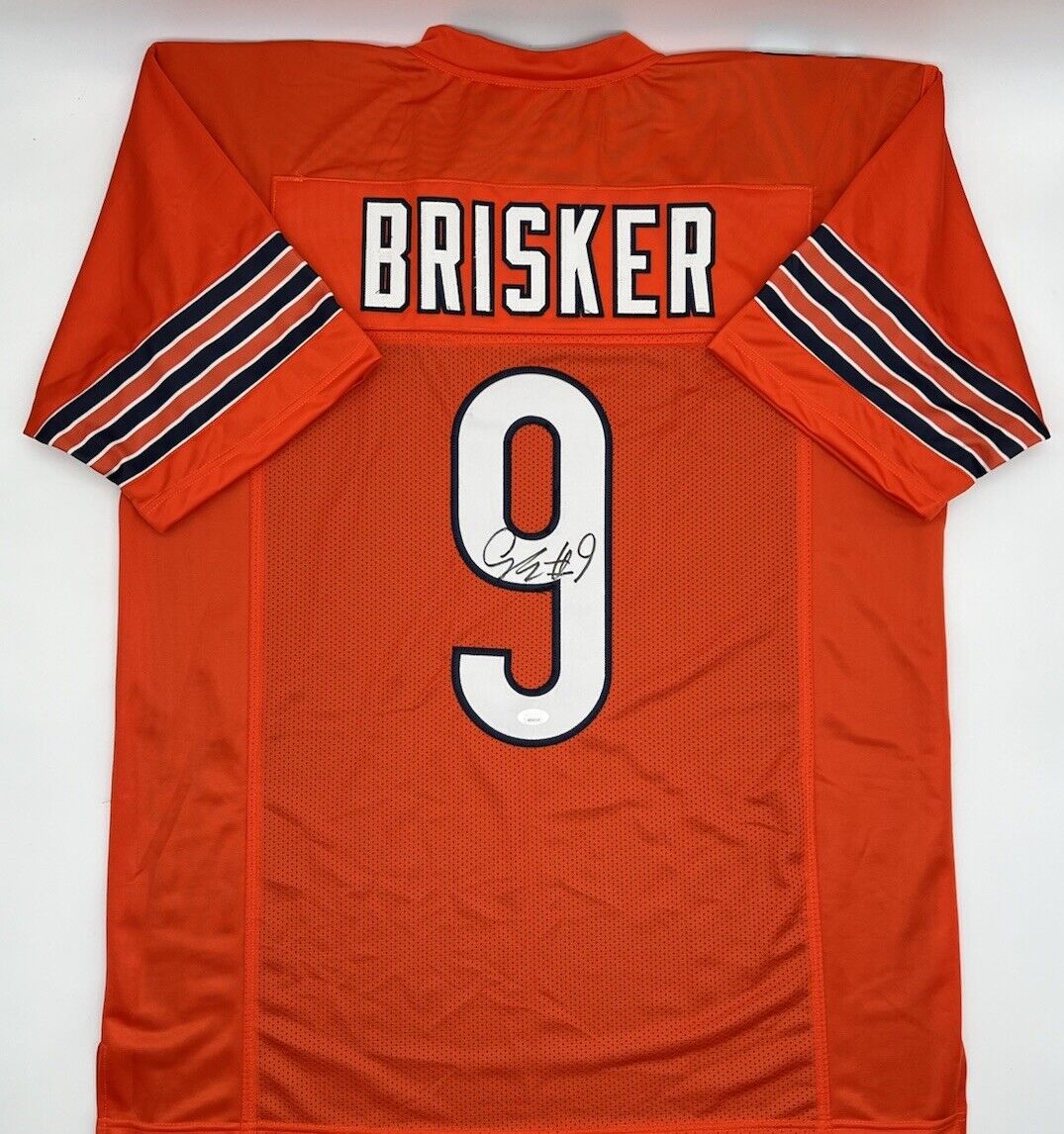 Jaquan Brisker Signed Bears Orange Jersey (JSA COA Chicago's 2022 Top Draft Pick