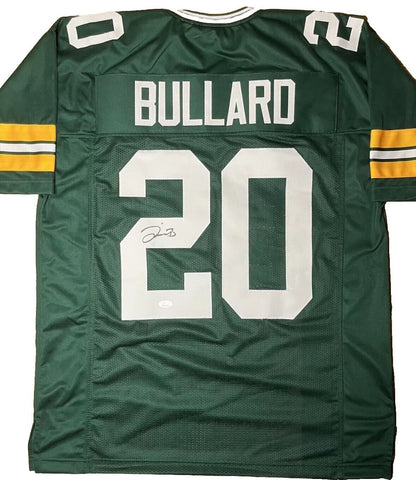 Javon Bullard Signed Custom Green Bay Packers Jersey JSA WITNESS COA