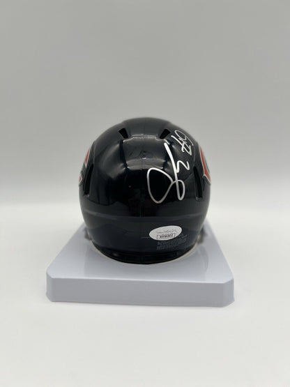 Jaquan Brisker Autographed Chicago Bears Speed Mini Helmet JSA WITNESSED COA