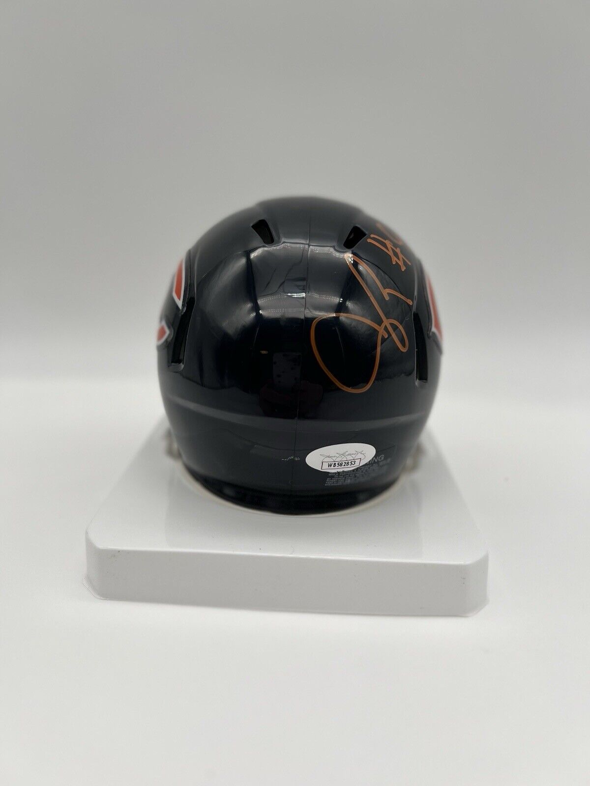 Jaquan Brisker Autographed Chicago Bears Speed Mini Helmet JSA WITNESSED COA