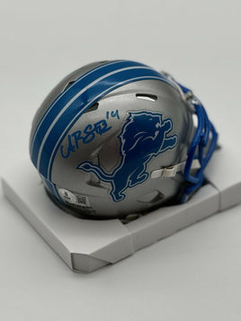 AMON-RA ST BROWN AUTOGRAPHED SIGNED DETROIT LIONS MINI HELMET BECKETT