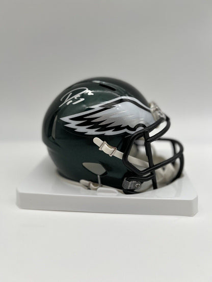 Darius Slay Signed Philadelphia Eagles Mini Speed Helmet  Beckett CoA