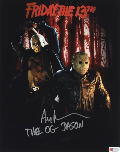 Ari Lehman Signed "Friday the 13th"  Photo Inscribed "The OG Jason" HALLOWEEN