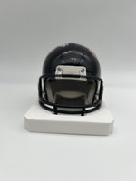 Deshaun Watson Houston Texans Autographed Mini Helmet COA JSA
