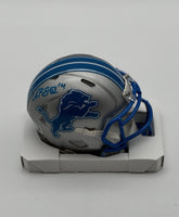 AMON-RA ST BROWN AUTOGRAPHED SIGNED DETROIT LIONS MINI HELMET BECKETT