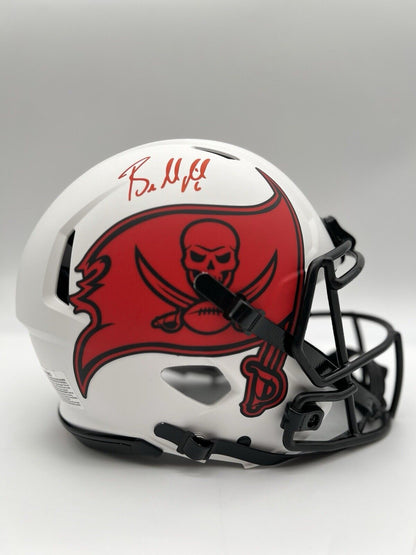 Baker Mayfield Signed Tampa Bay Buccaneers Lunar Eclipse Full Size Helmet BAS CA