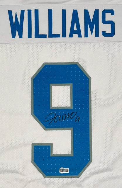 Jameson Williams Detroit Lions Autographed Custom Jersey With Beckett CoA