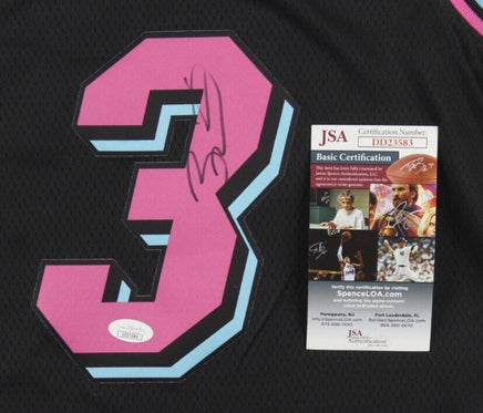 Dwyane Wade Signed Miami Heat Jersey Authentic Nike Swingman NBA Hall Of Fame