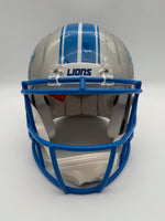 Amik Robertson Autographed Detroit Lions Speed Full-Size Authentic Football Helmet Beckett CoA