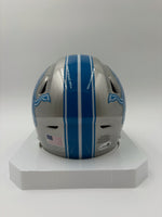 Kerby Joseph Autographed Detroit Lions Speed Midi Flex Football Helmet JSA CoA