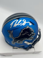 Dan Skipper Autographed Detroit Lions Alternate Mini Football Helmet JSA CoA