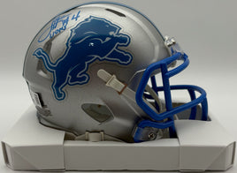Jason Hanson Autographed Detroit Lions Speed Mini Football Helmet Beckett CoA