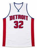Richard Hamilton Autographed Detroit Pistons Custom White Jersey w/ JSA CoA.