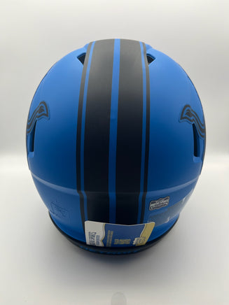 Sam Laporta Autographed Detroit Lions Rave Full-Size Authentic Football Helmet Radtke CoA.