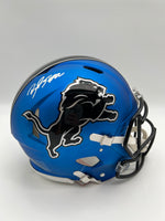 Brian Branch Autographed Detroit Lions Alternate Full-Size Authentic Football Helmet Beckett CoA