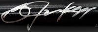 Bo Jackson Autographed Black Louisville Slugger Pro Stock 34" Wooden Baseball Bat Beckett CoA