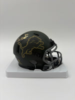 Sam LaPorta Autographed Detroit Lions Salute to Service Mini Football Helmet Beckett CoA.