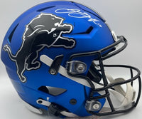 Jared Goff Autographed Detroit Lions Full-Size Alternate Flex Football Helmet Fanatics CoA