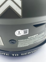 Aidan Hutchinson Autographed Detroit Lions STS Full-Size Flex Football Helmet Beckett CoA