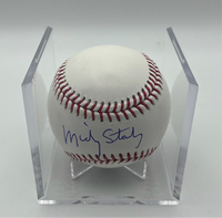 Mickey Stanley Autographed Rawlings Official Major League Baseball Beckett CoA