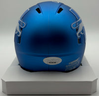 Chris Spielman Autographed Detroit Lions Alternate  Mini Football Helmet JSA CoA